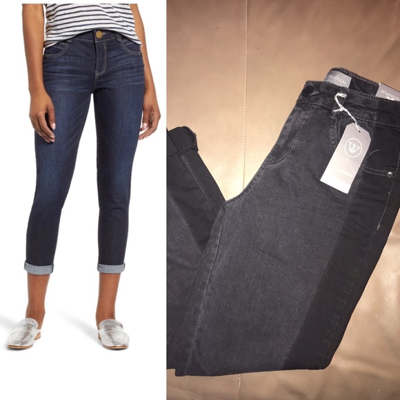 wit and wisdom high waisted jeans